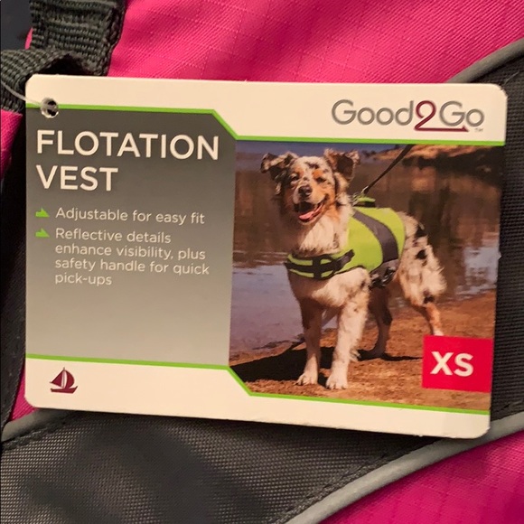 Good2Go Dog Flotation Vest Sz XS & S *CHARITY* - Picture 6 of 11